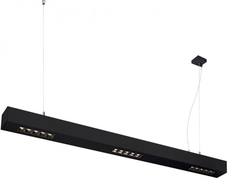 SLV Q-LINE PD, LED Indoor Pendelleuchte, 1m, BAP, schwarz, 4000K