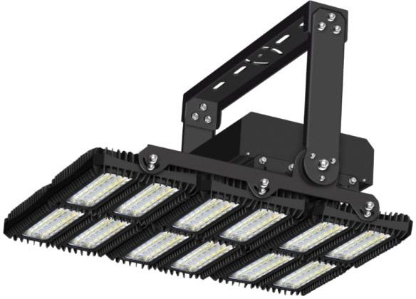 ISOLED LED Flutlicht 1.350W, 130x25° asymmetrisch, variabel, 1-10V dimmbar, neutralweiß, IP66
