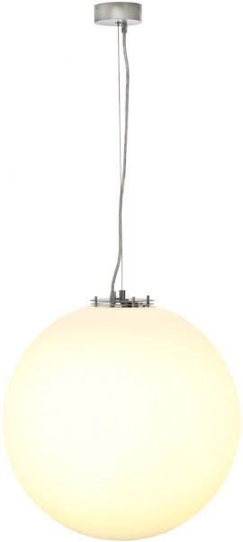 SLV ROTOBALL E27 Pendelleuchte, weisser Kunststoff, E27, max. 60W