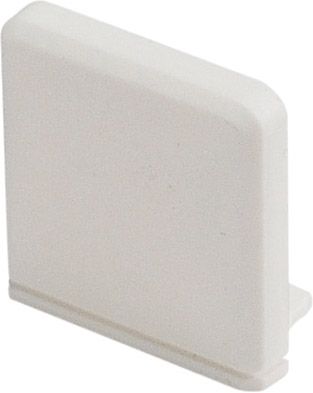 SLV GLENOS ENDKAPPEN für PROFIL 2609, BRICK, weiss