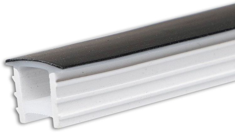 ISOLED FLEX-COVER10 Twist+Bend, Silikon, schwarz, 5% Transm., 5m Rolle