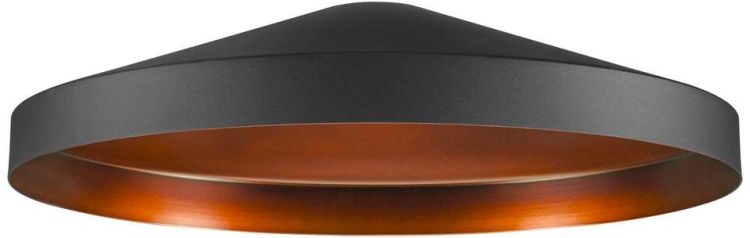 SLV LALU® TETRA 36, Leuchtenschirm, E27 Base, Mix&Match, H: 8.9 cm, schwarz / bronze