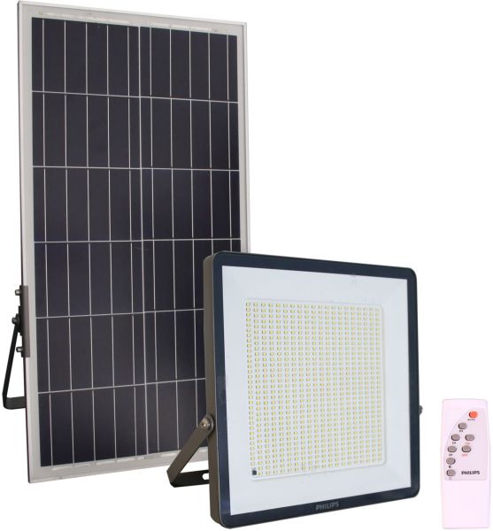 PHILIPS LED-Flutlichtstrahler Solar, 32 W, 4160 lm, 3000 K, CRI80, IR-Fernbedienung, symmetrisch