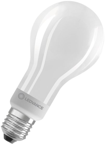 LEDVANCE LED CLASSIC A DIM P 18W 827 mattiert E27