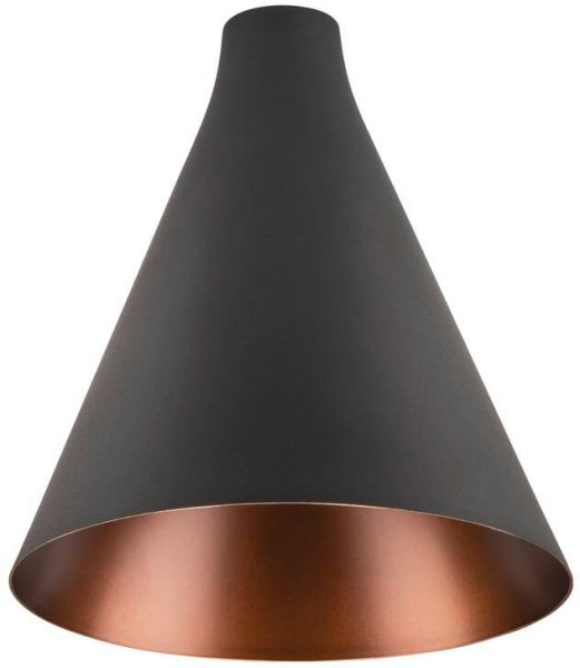 SLV LALU® CONE 15, Leuchtenschirm, Mix&Match, H:17 cm, schwarz