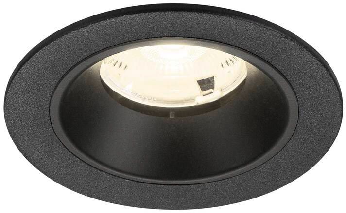 SLV NUMINOS® S, Deckeneinbauleuchte, 4000 K, 20°, IP20, rund, schwarz