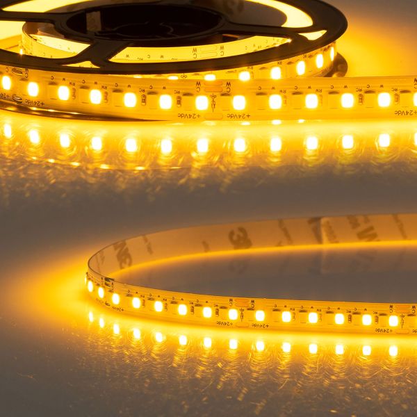 ISOLED LED CRI819/840 Flexband, 24V, 10W|10W, IP20, Amber+Lime, 240 LED/m