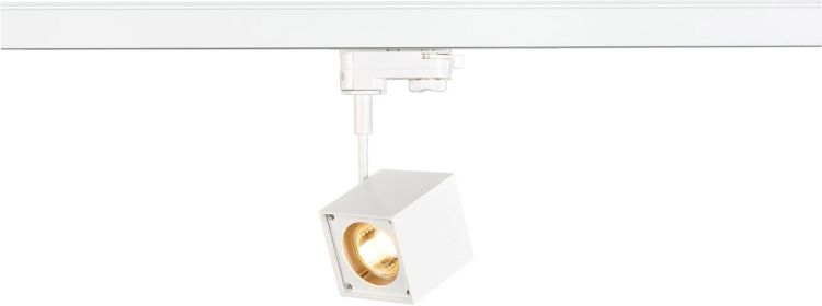 SLV ALTRA DICE Spot, eckig, weiss, GU10, max. 50W, inkl. 3P.-Adapter