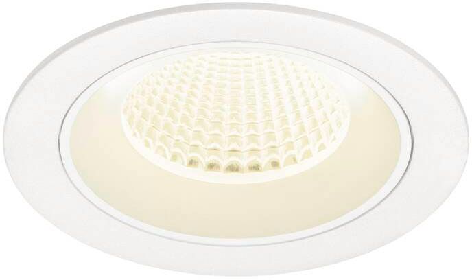 SLV NUMINOS® M, Deckeneinbauleuchte, 4000 K, 40°, IP20, rund, weiß