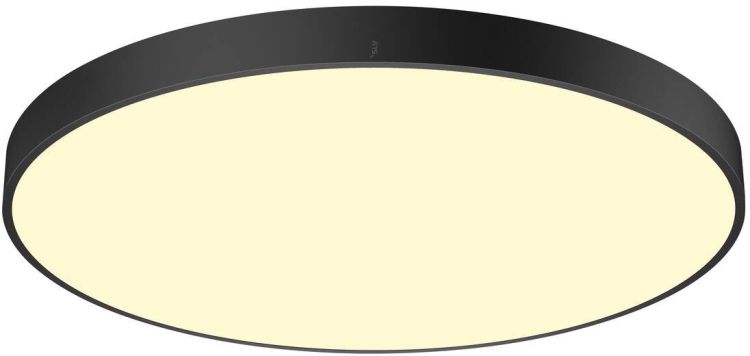 SLV MEDO® PRO 90, Deckenaufbauleuchte, rund, 3000/4000K, 75W, DALI, Touch, 110°, schwarz