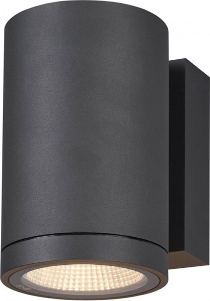 SLV ENOLA ROUND M, single, luminaria de superficie de pared led «outdoor» antracita