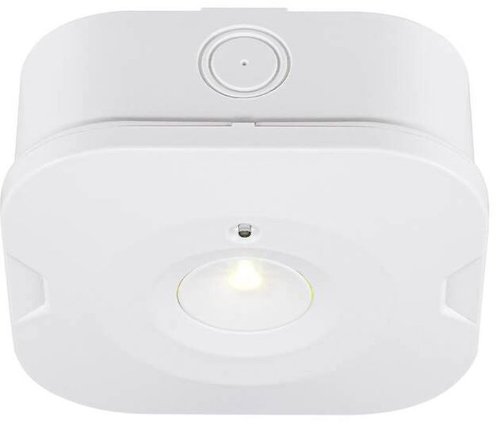 SLV P-LIGHT, Deckenaufbauleuchte, quadratisch, 6000K, 1.2 W, weiß