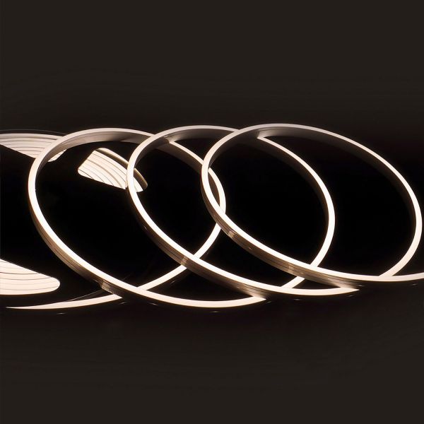 ISOLED LED NEON927 Flexband B04H08, 24V DC, 10W, IP67, 2700K, 5m Rolle, 180 LED/m, inkl.