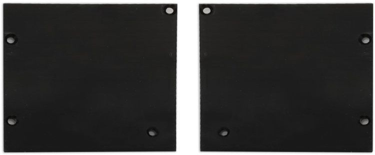 ISOLED Endkappe Alu EC127 für Curtain10 ONE mit VISOR, 1 Paar (links & rechts), schwarz
