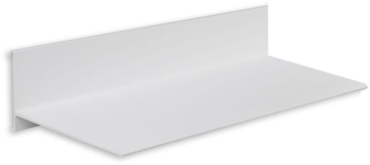 ISOLED Regalausleger 170 für Versa Wandprofile, Traglast 25kg, Aluminium, weiß, 62cm