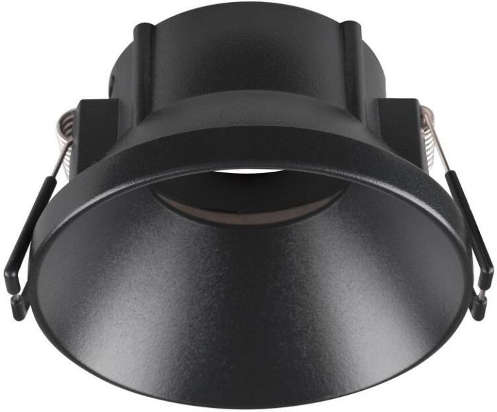 SLV NEW TRIA® 75, Deckeneinbauring, vertieft, Aufsatz, D: 8.2 H: 4.9 cm, IP 20, schwarz