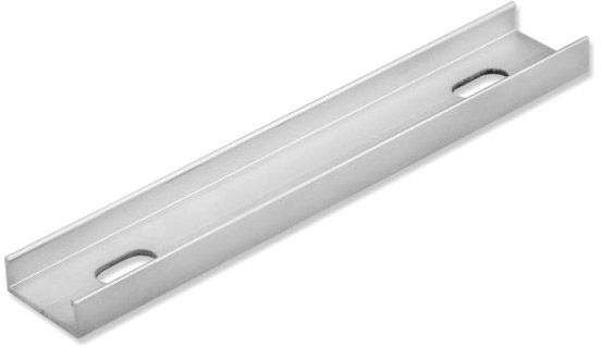 ISOLED Befestigungsleiste für Montageprofile, 10cm, gebohrt