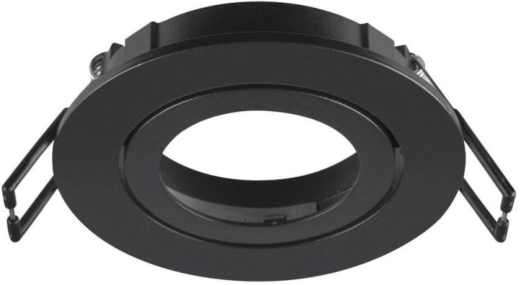 SLV NEW TRIA® 68, Deckeneinbauring, D: 8.2 H: 2.6 cm, IP 20, schwarz