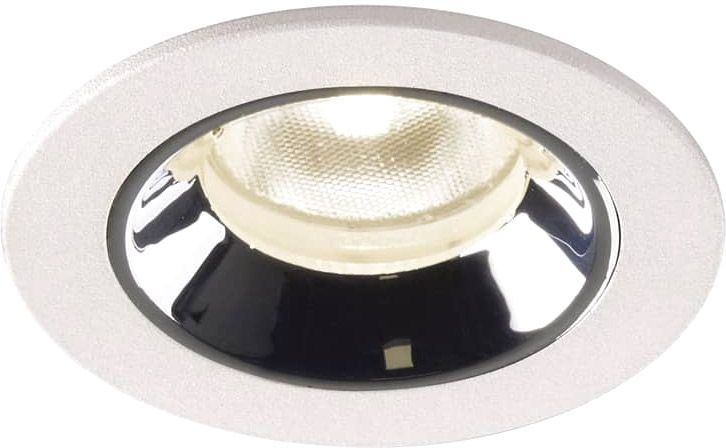 SLV NUMINOS® XS, Deckeneinbauleuchte weiß / chrom 4000K 40°
