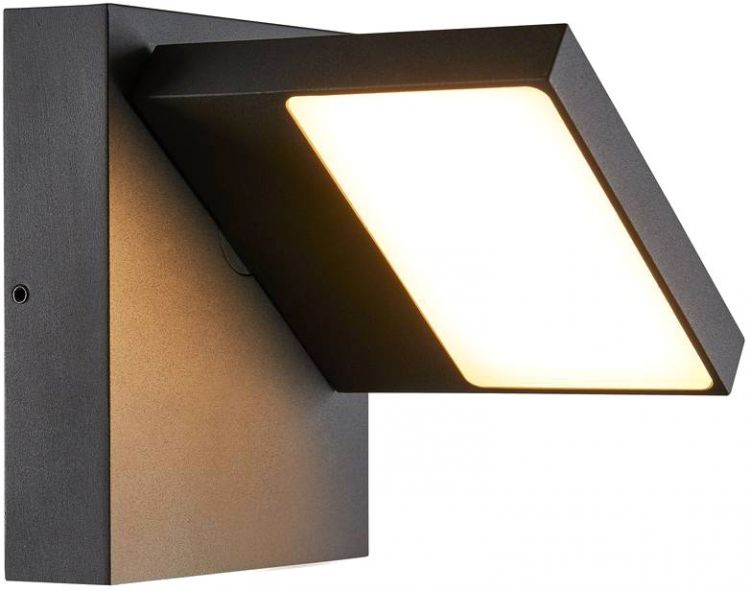 SLV ABRIDOR, Outdoor LED Wandaufbauleuchte IP55 anthrazit 3000/4000K