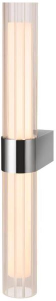 SLV LYGANT double, Wandaufbauleuchte, 3000K, 11W, chrom