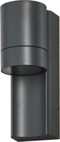 LEDVANCE Endura Classic GU10 IP65 Isidor Wandleuchte Dunkelgrau