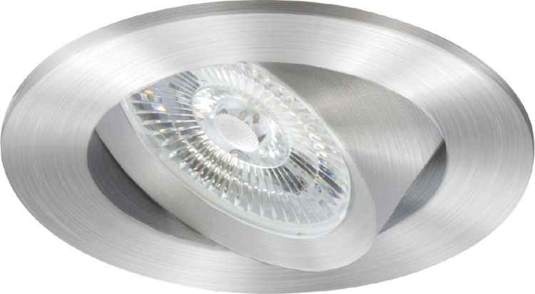 ISOLED LED Einbauleuchte Sunset Slim68 Alu, rund, 9W, 1800-2800K, Dimm-to-warm