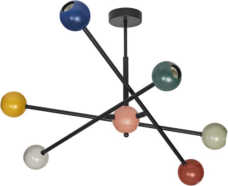 LEDVANCE Decor Bubble Pendelleuchte 6XE27 Mehrfarbig