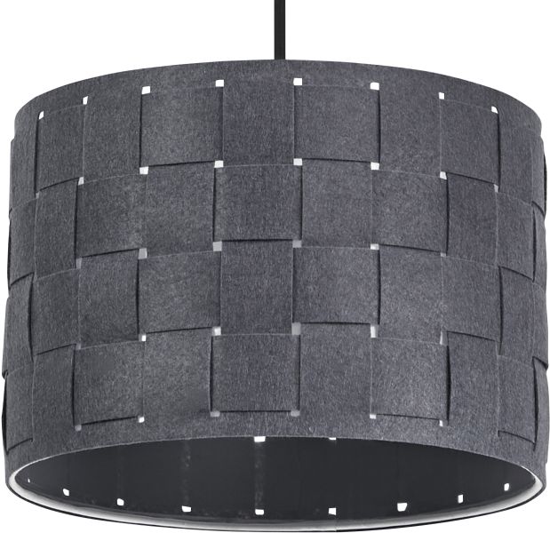 LEDVANCE Decor Filzgewebe Pendelleuchte 280 mm E27 Dunkelgrau