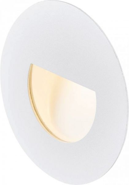 SLV WORO, Indoor LED Wandeinbauleuchte, 2700K, weiß