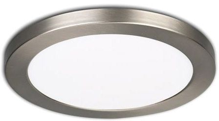 ISOLED LED Aufbau/Einbauleuchte Slim Flex, 6W, nickel gebürstet, ColorSwitch 3000K|3500K|4000K